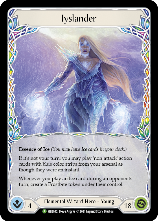 Image of Iyslander [HER052] (Promo)  Cold Foil