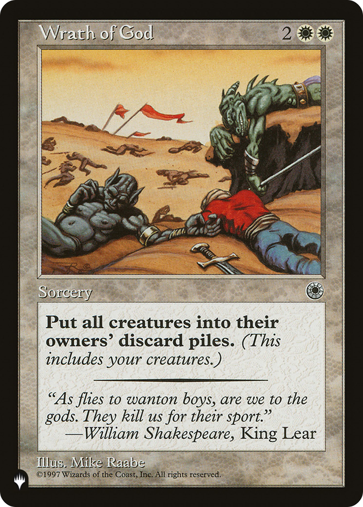Image of Wrath of God [The List]
