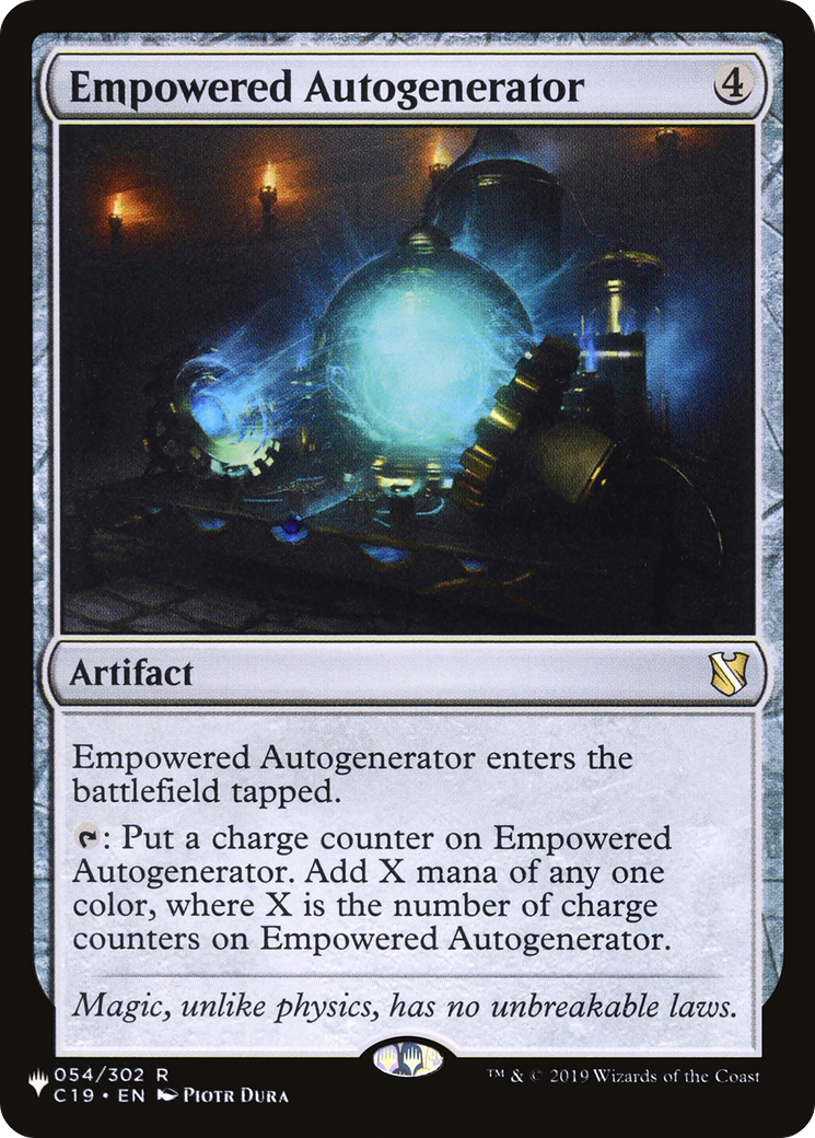 Image of Empowered Autogenerator [The List]