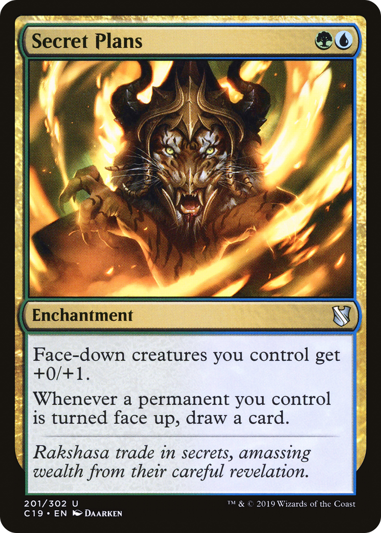Image of Secret Plans [Commander 2019]