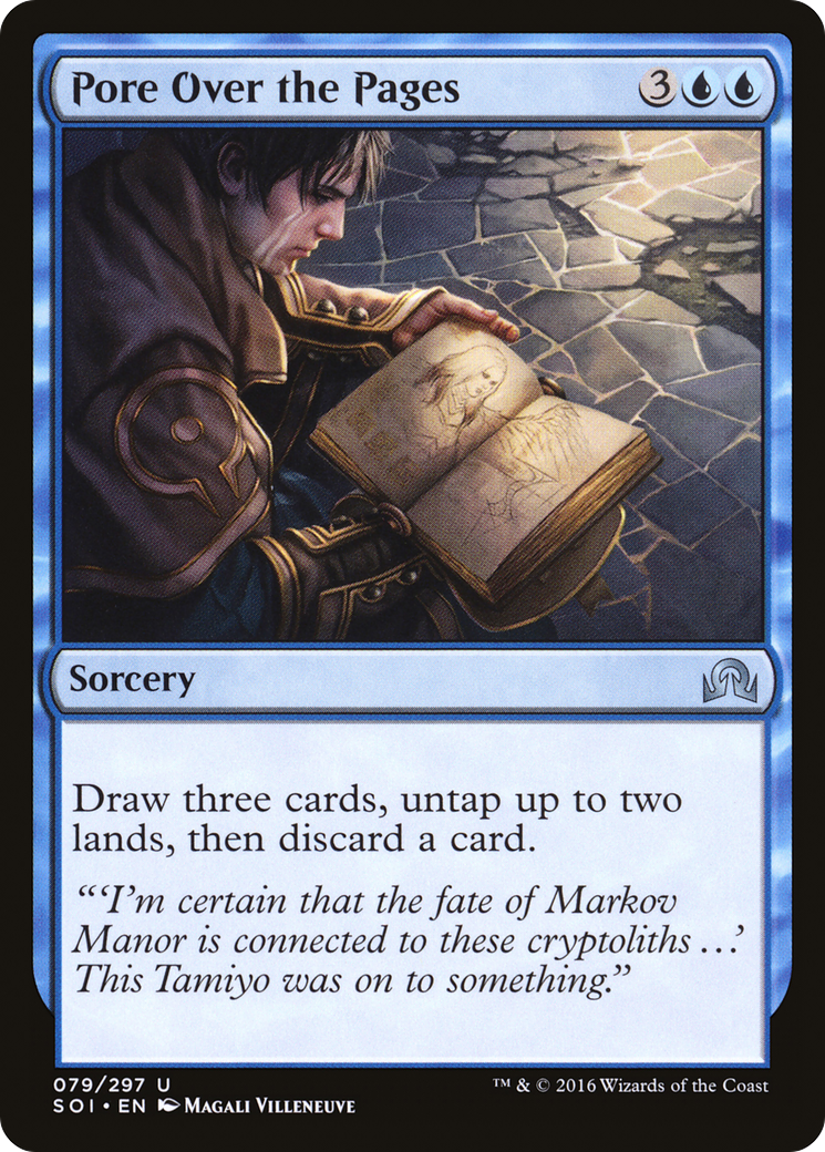 Image of Pore Over the Pages [Shadows over Innistrad]