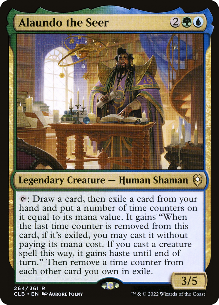 Image of Alaundo the Seer [Commander Legends: Battle for Baldur's Gate]