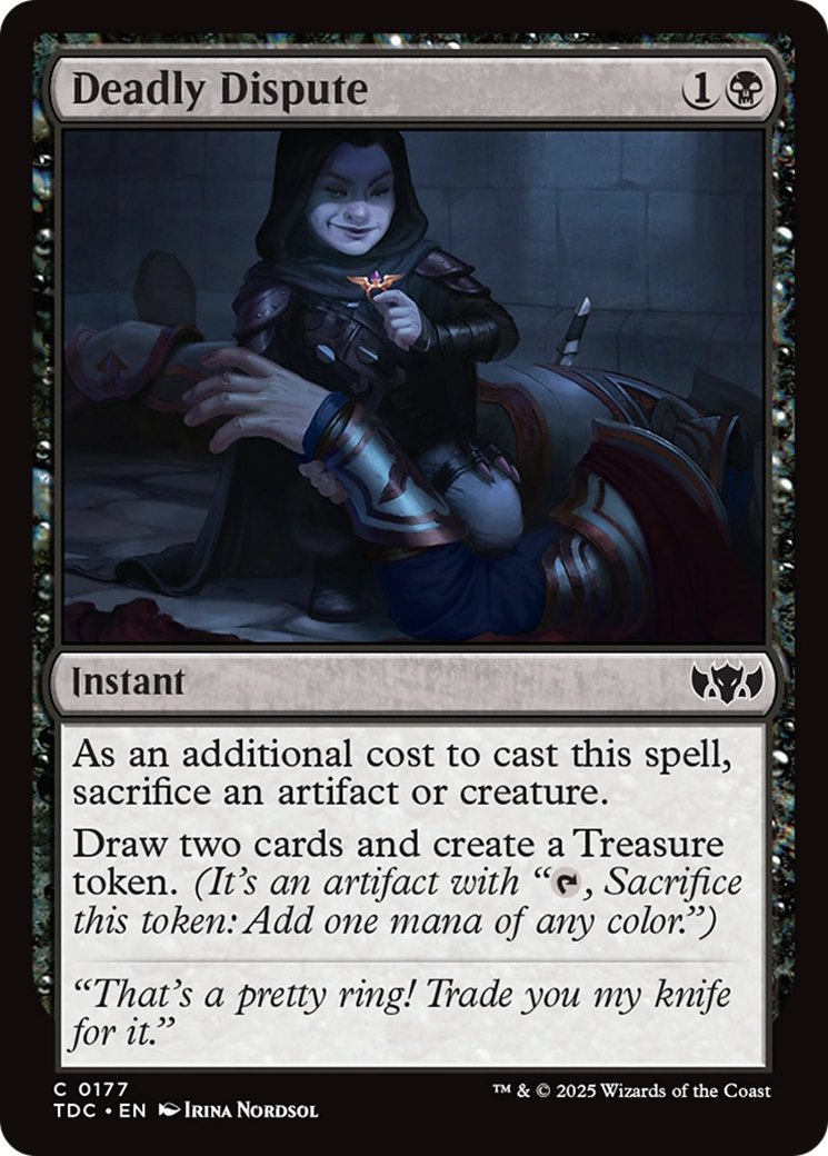 Image of Deadly Dispute [Tarkir: Dragonstorm Commander]