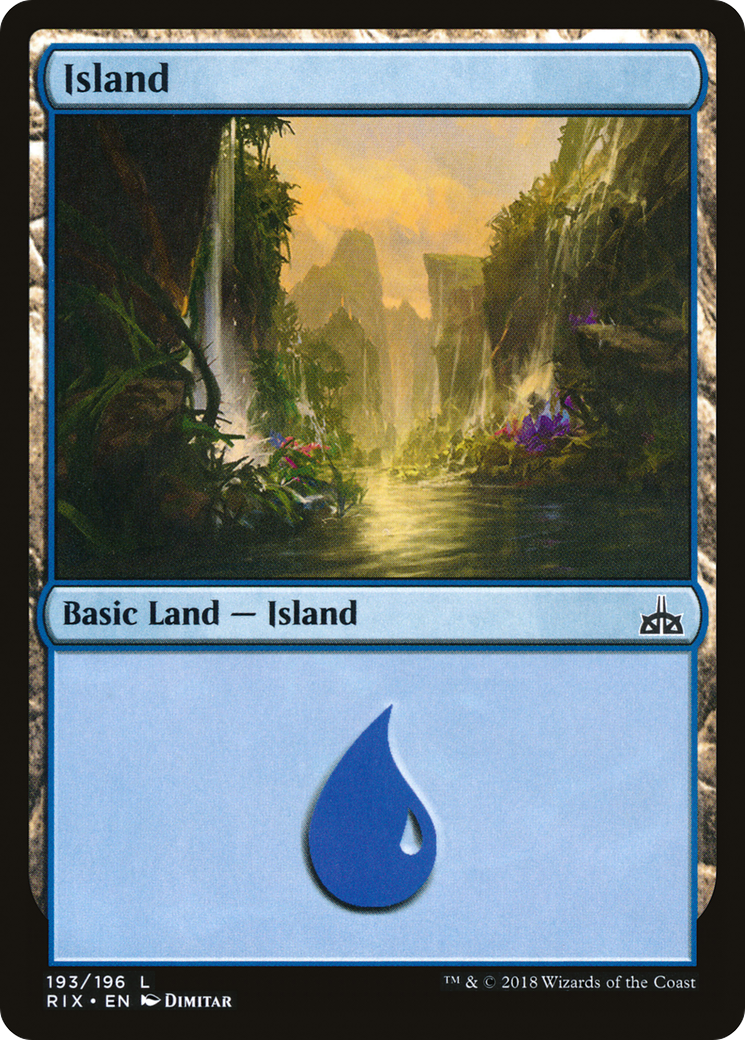 Image of Island (193) [Rivals of Ixalan]
