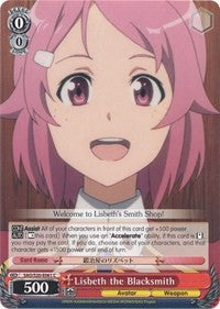 Image of Lisbeth the Blacksmith (SAO/S20-E061 C) [Sword Art Online]