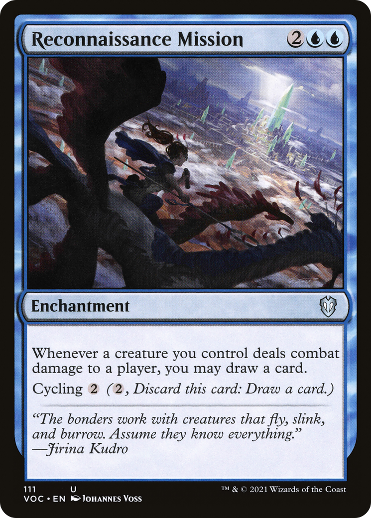Image of Reconnaissance Mission [Innistrad: Crimson Vow Commander]