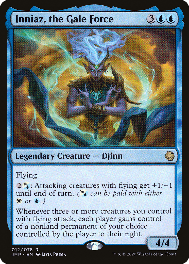 Image of Inniaz, the Gale Force [Jumpstart]