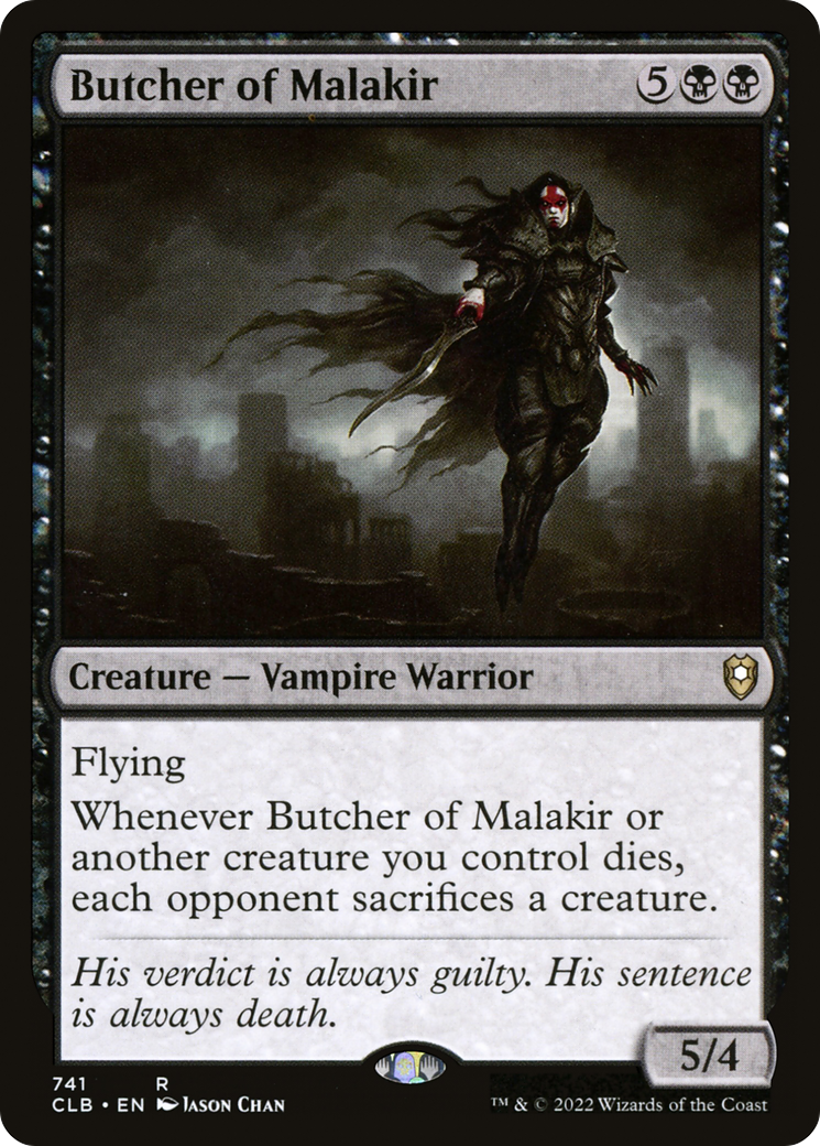 Image of Butcher of Malakir [Commander Legends: Battle for Baldur's Gate]