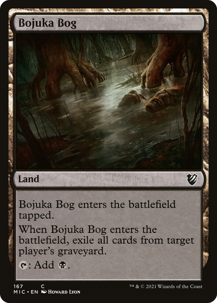 Image of Bojuka Bog [Innistrad: Midnight Hunt Commander]