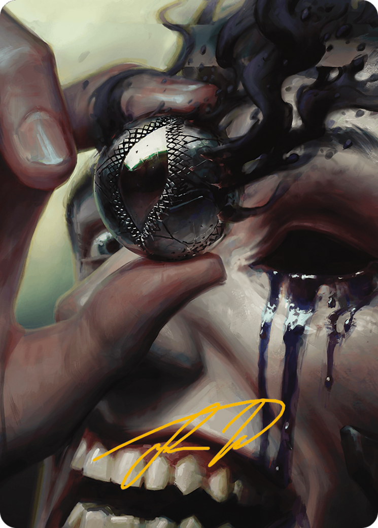 Image of Jet Medallion Art Card (Gold-Stamped Signature) [Modern Horizons 3 Art Series]