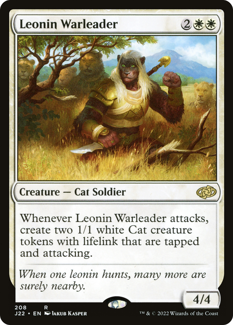 Image of Leonin Warleader [Jumpstart 2022]