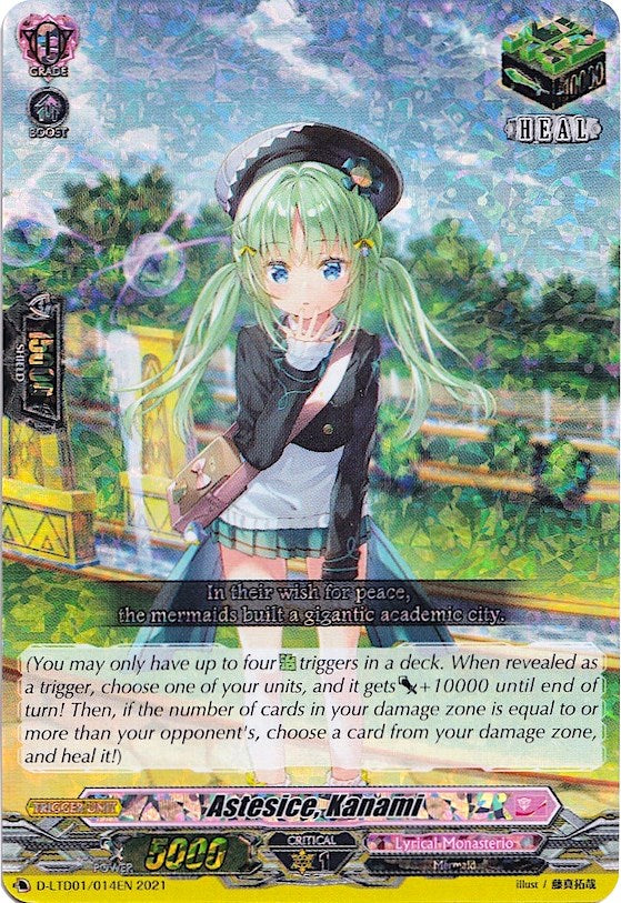 Image of Astesice, Kanami (Parallel Foil) (D-LTD01/014EN) [Ahoy! Lyrical Monasterio!]