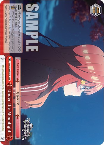 Image of Under the Moonlight (5HY/W90-E081R RRR) [The Quintessential Quintuplets 2]
