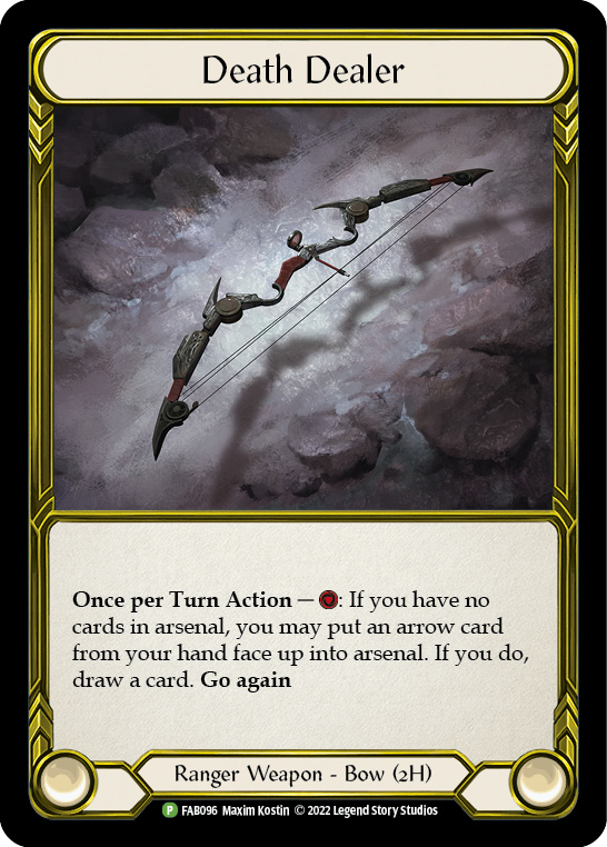 Image of Death Dealer (Golden) [FAB096] (Promo)  Cold Foil