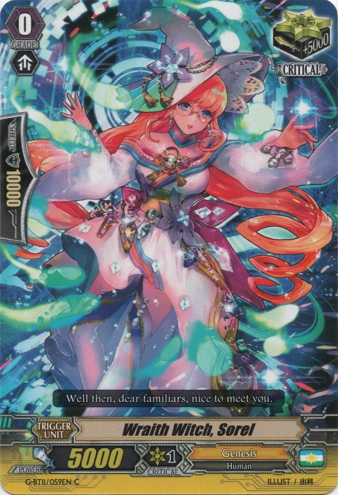 Image of Wraith Witch, Sorel (G-BT11/059EN) [Demonic Advent]