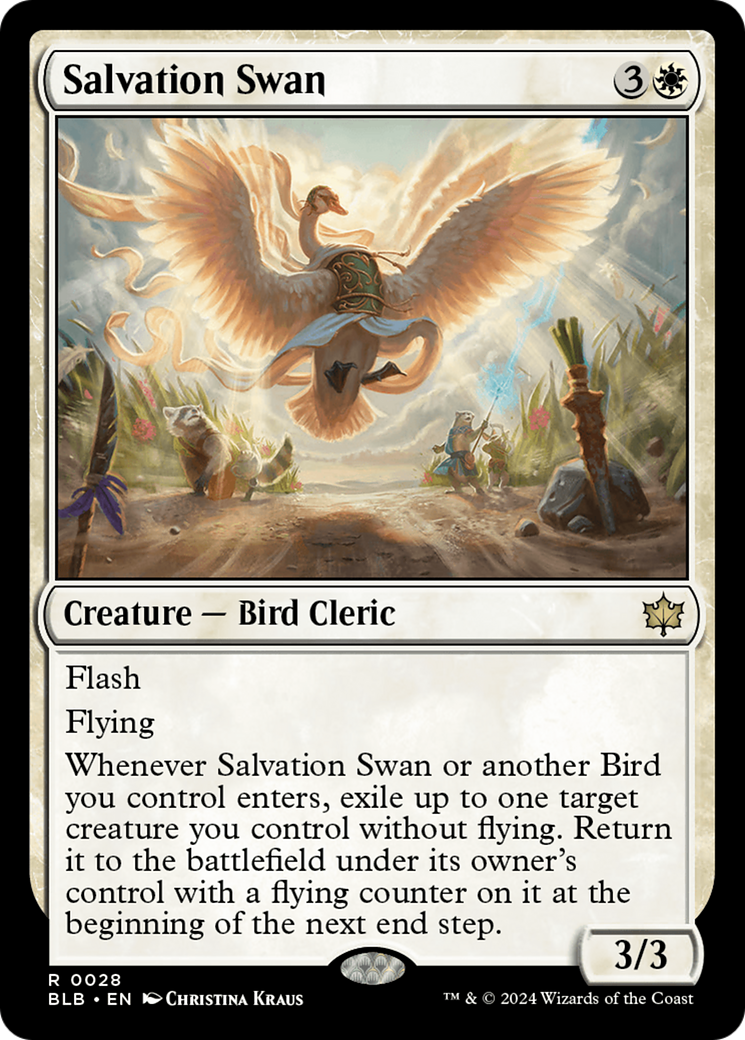 Image of Salvation Swan [Bloomburrow]