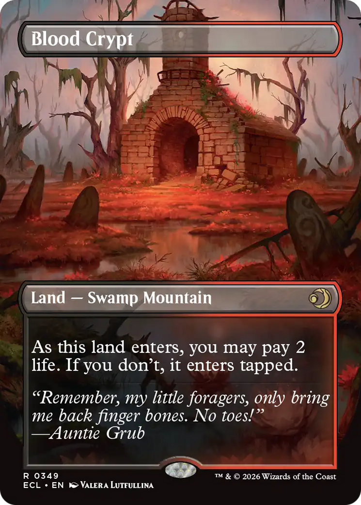 Image of Blood Crypt (Borderless) [Lorwyn Eclipsed]