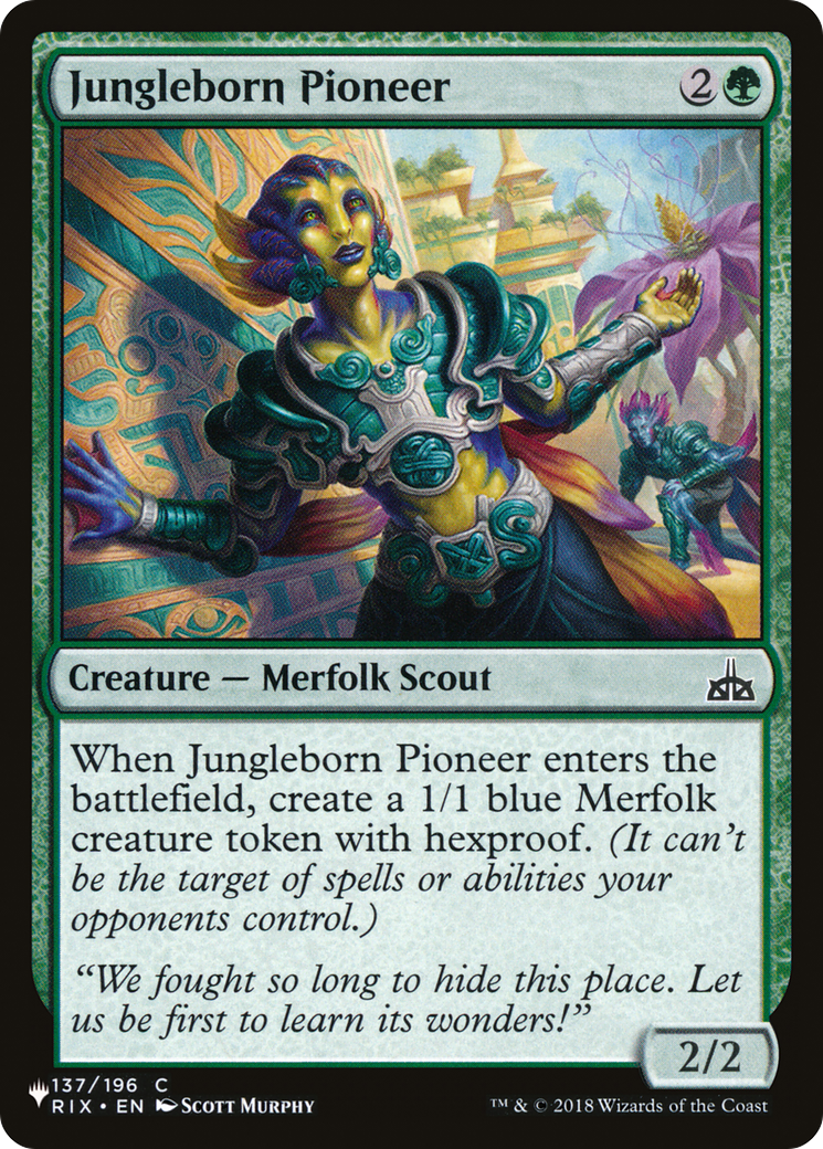 Image of Jungleborn Pioneer [The List]