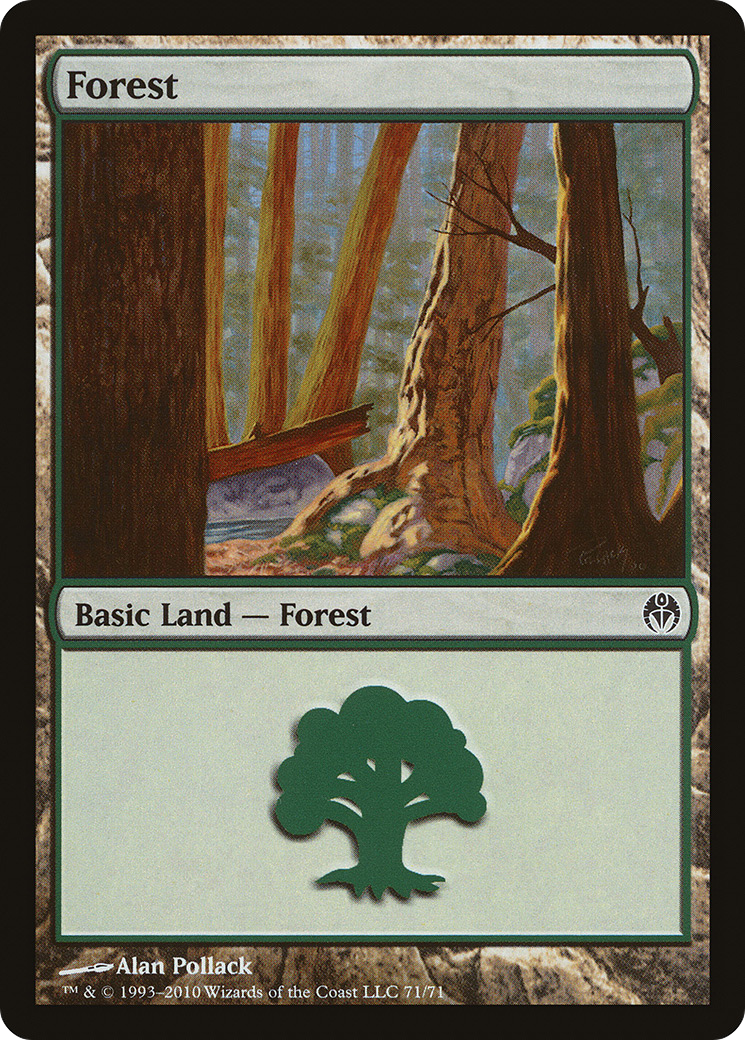 Image of Forest (71) [Duel Decks: Phyrexia vs. the Coalition]