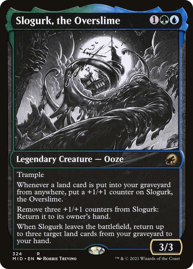 Image of Slogurk, the Overslime (Showcase Eternal Night) [Innistrad: Midnight Hunt]