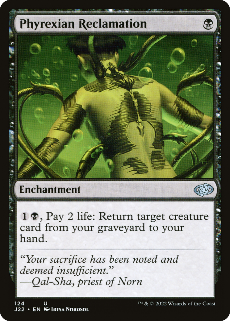 Image of Phyrexian Reclamation [Jumpstart 2022]