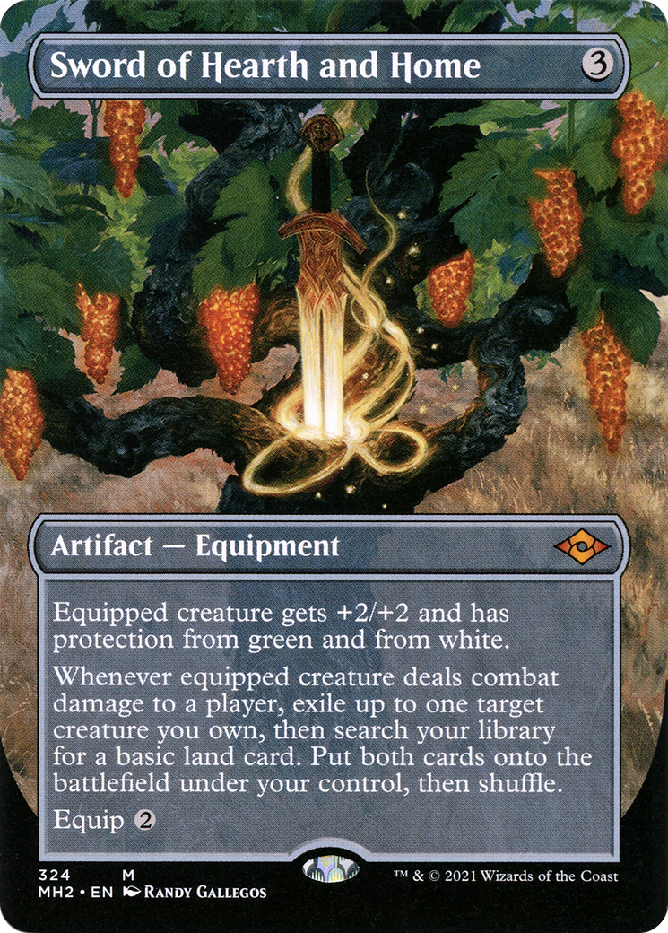 Image of Sword of Hearth and Home (Borderless Alternate Art) [Modern Horizons 2]