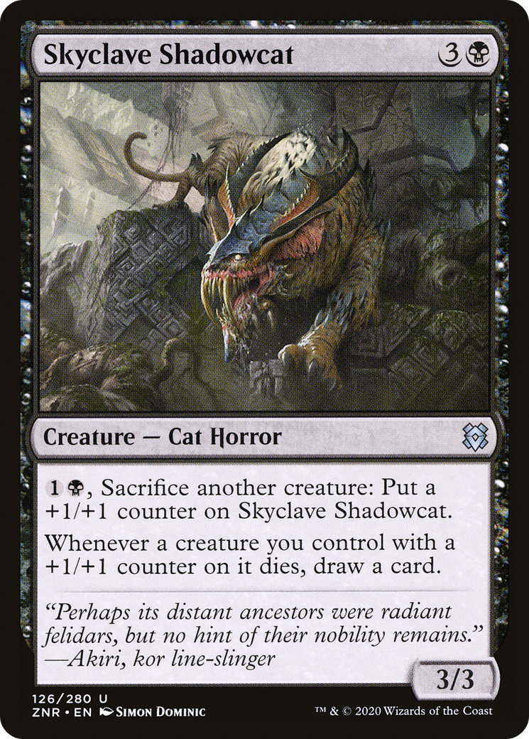 Image of Skyclave Shadowcat [Zendikar Rising]