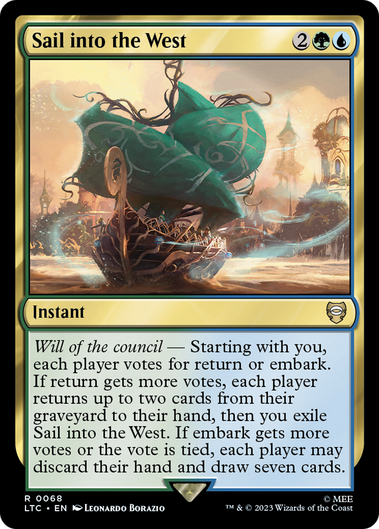 Image of Sail into the West [The Lord of the Rings: Tales of Middle-Earth Commander]