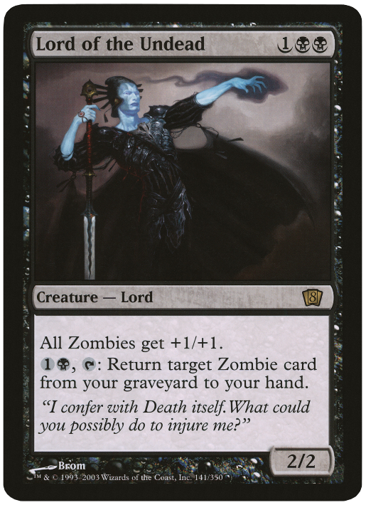 Image of Lord of the Undead (Oversized) [Eighth Edition Box Topper]