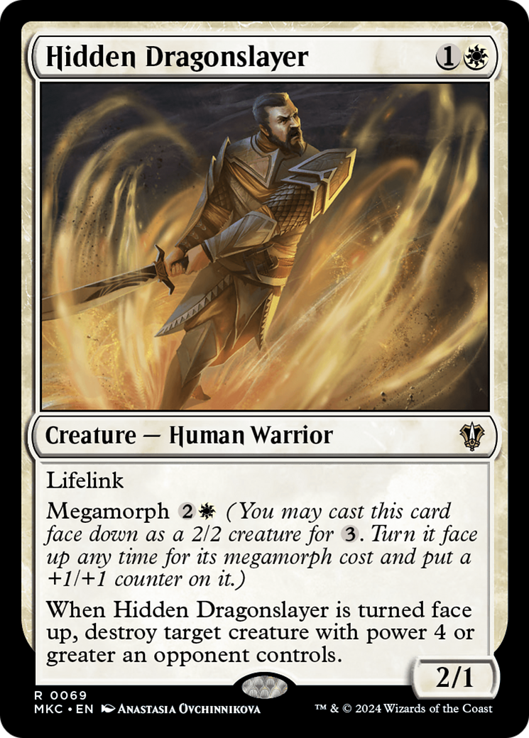 Image of Hidden Dragonslayer [Murders at Karlov Manor Commander]