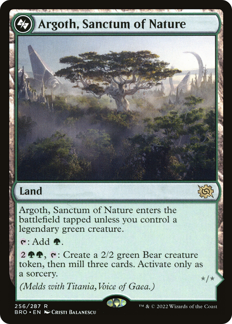 Image of Argoth, Sanctum of Nature [The Brothers' War]