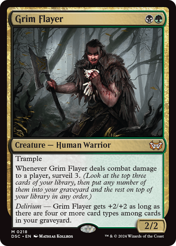 Image of Grim Flayer [Duskmourn: House of Horror Commander]