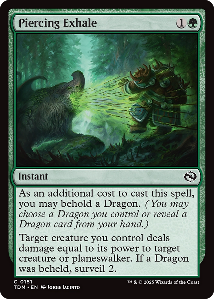 Image of Piercing Exhale [Tarkir: Dragonstorm]