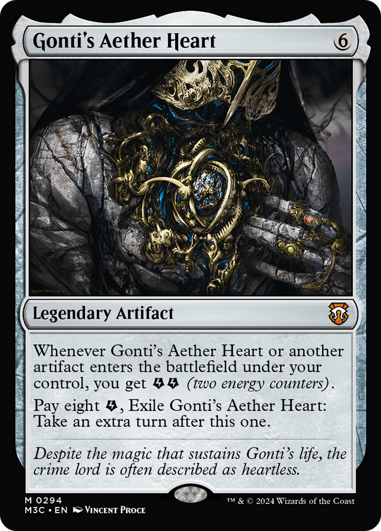 Image of Gonti's Aether Heart [Modern Horizons 3 Commander]