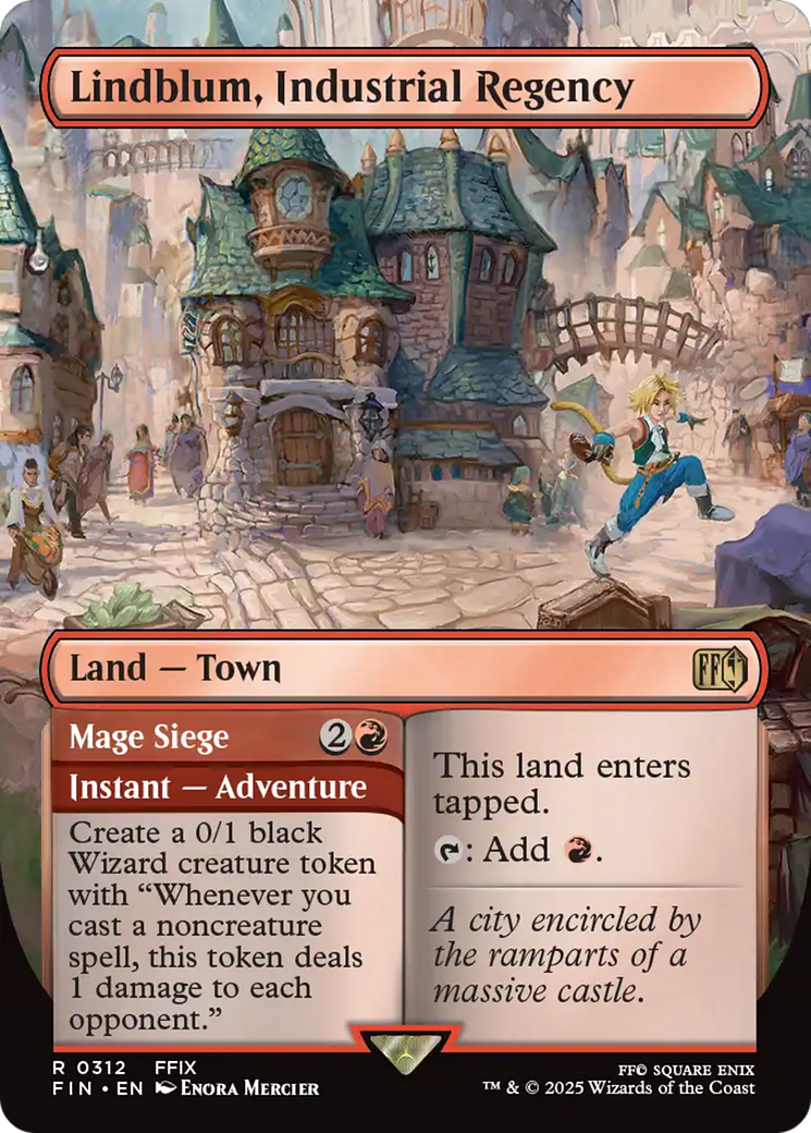 Image of Lindblum, Industrial Regency (Borderless) [FINAL FANTASY]