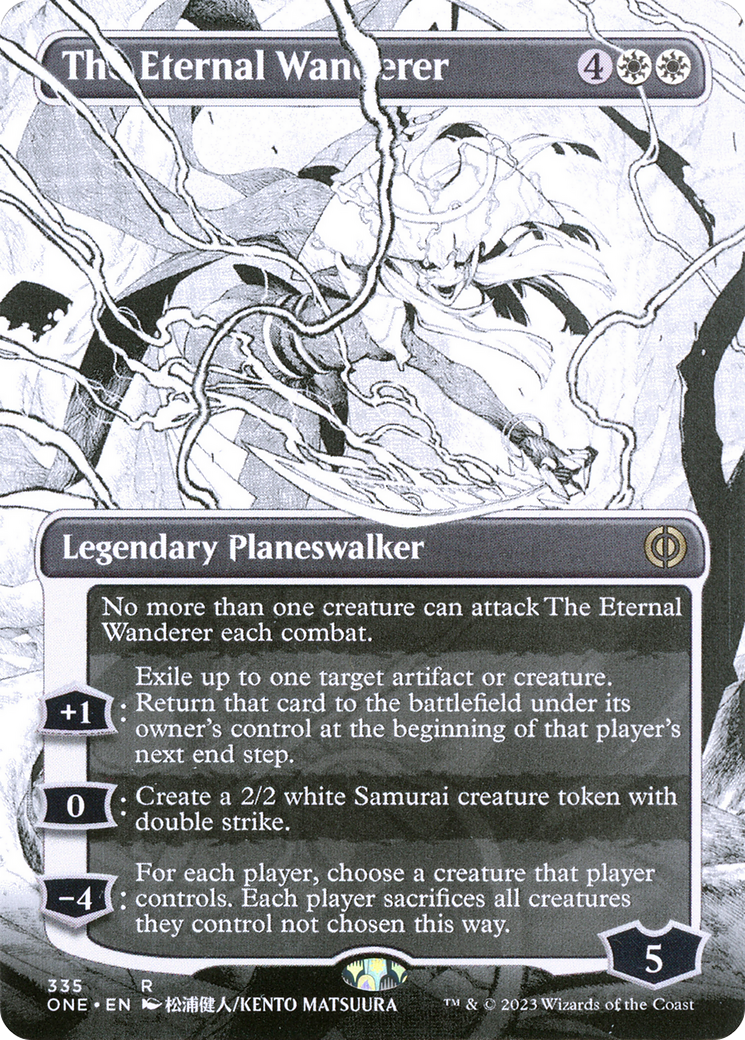 Image of The Eternal Wanderer (Borderless Manga) [Phyrexia: All Will Be One]