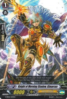 Image of Knight of Morning Shadow, Kimarcus (G-SD02/009EN) [G-Start Deck 2: Knight of the Sun]