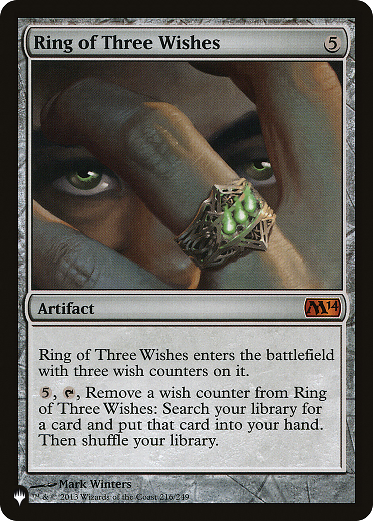 Image of Ring of Three Wishes [The List]