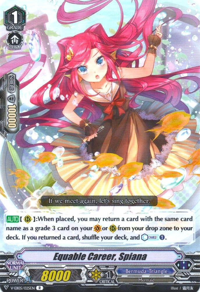 Image of Equable Career,iana (V-EB05/025EN) [Primary Melody]