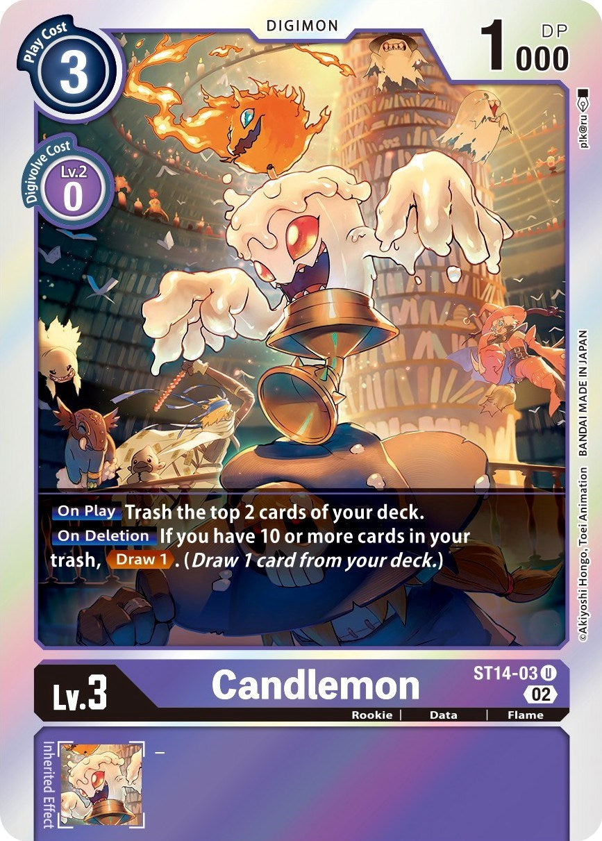 Image of Candlemon [ST14-03] [Starter Deck: Beelzemon Advanced Deck Set]