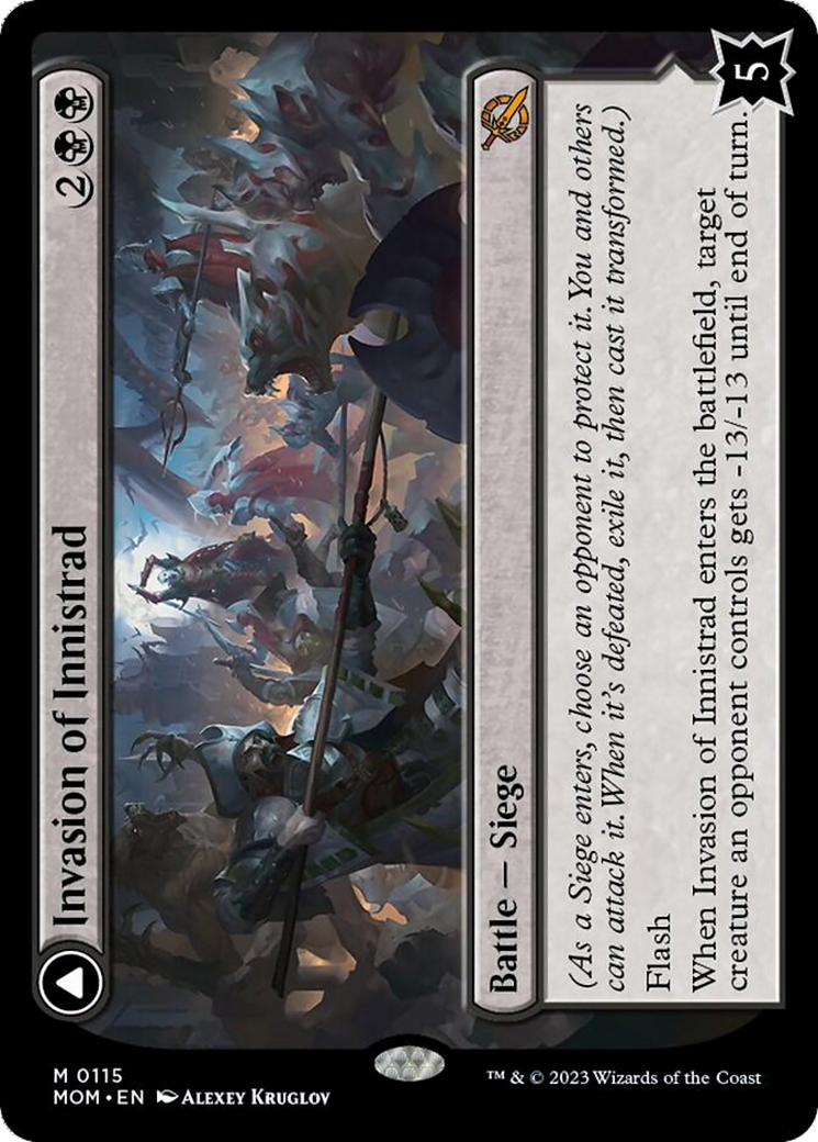 Image of Invasion of Innistrad // Deluge of the Dead [March of the Machine]