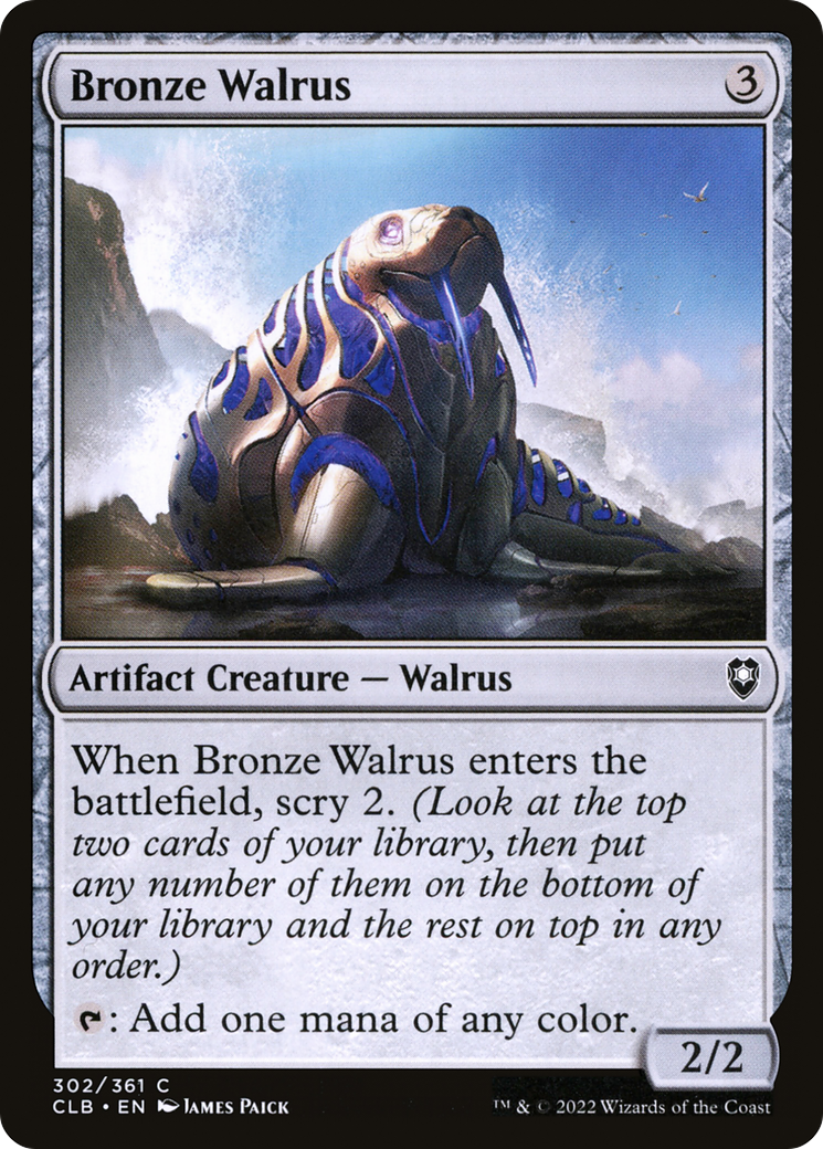 Image of Bronze Walrus [Commander Legends: Battle for Baldur's Gate]