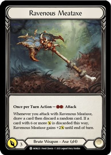 Image of Prism // Ravenous Meataxe [MON002 // MON221] (Monarch Unlimited)  Unlimited Normal