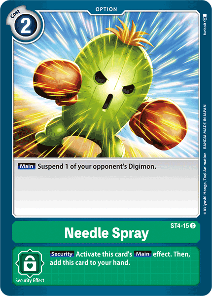 Image of Needle Spray [ST4-15] [Starter Deck: Giga Green]