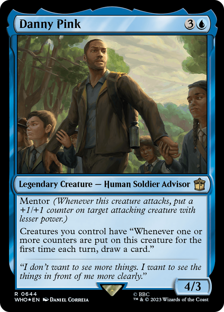 Image of Danny Pink (Surge Foil) [Doctor Who]