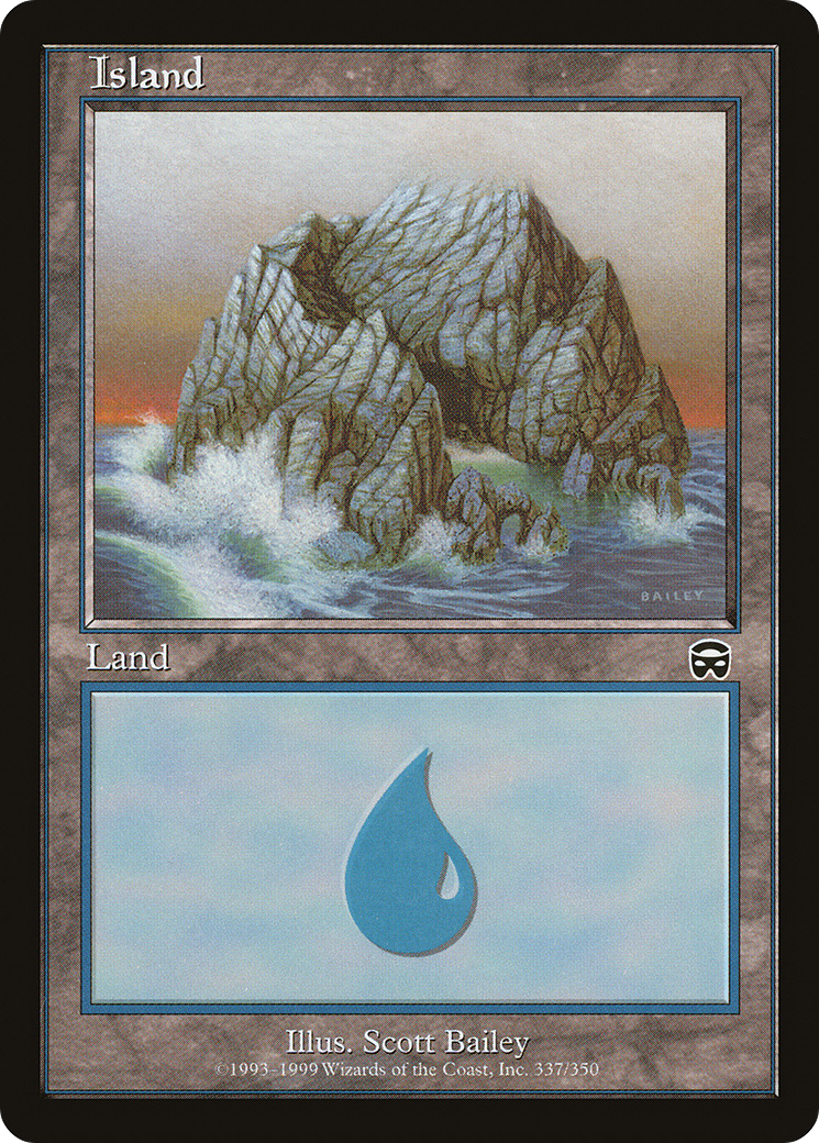 Image of Island (337) [Mercadian Masques]