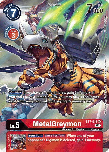 Image of MetalGreymon [BT7-013] (Alternate Art) [Next Adventure]