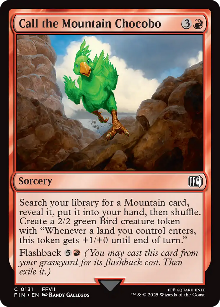 Image of Call the Mountain Chocobo [FINAL FANTASY]