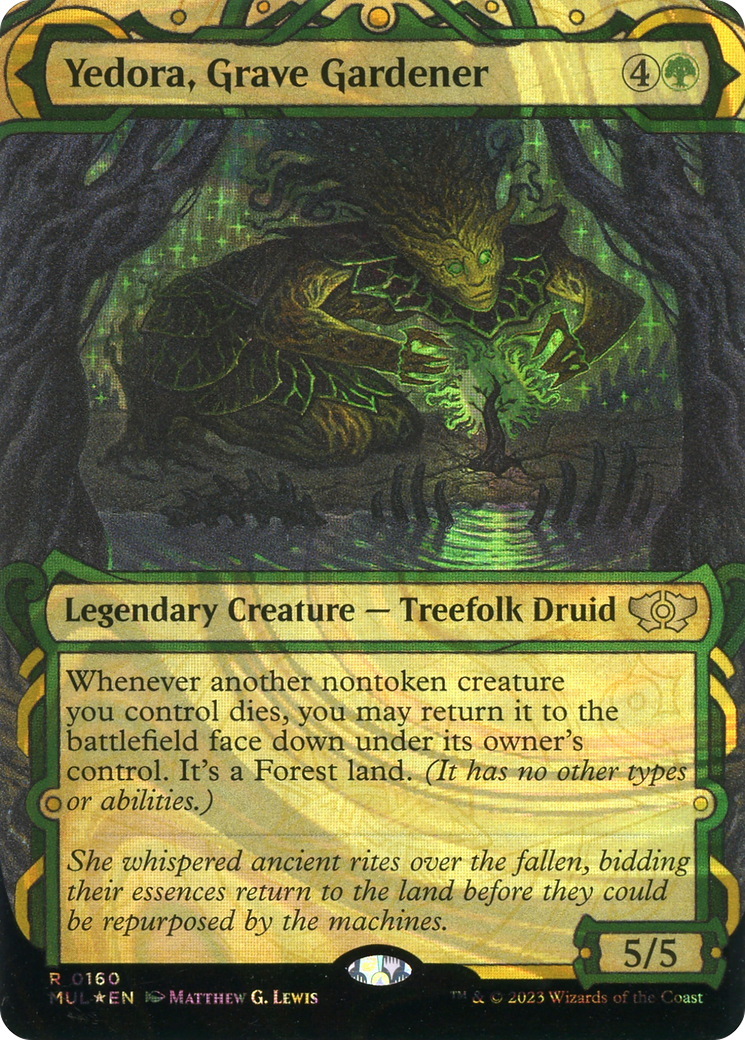 Image of Yedora, Grave Gardener (Halo Foil) [Multiverse Legends]