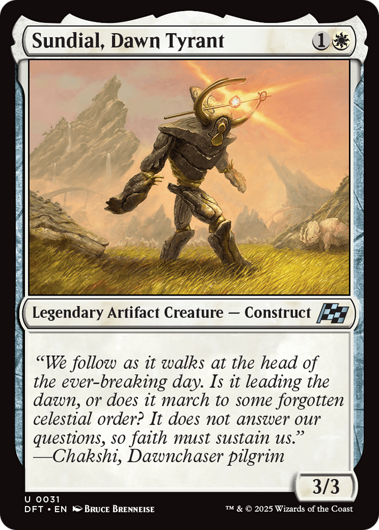 Image of Sundial, Dawn Tyrant [Aetherdrift]